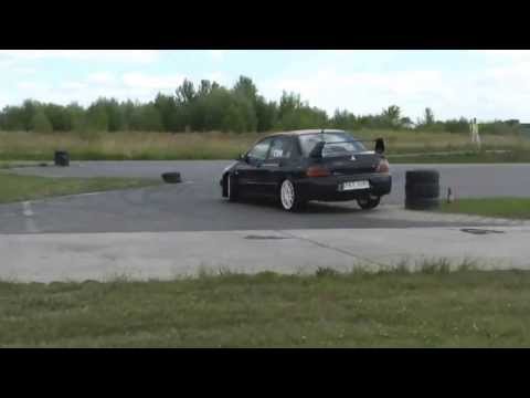 Wrocławska Liga Time Attack 2013 - VII Runda - Damian Kaczorowski - Mitsubishi Lancer Evo IX