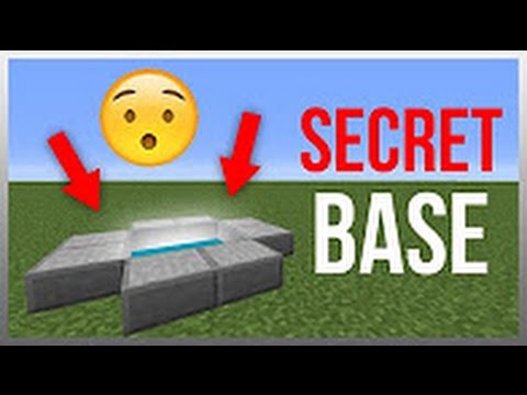 Minecraft Redstone Inventions #2 Secret Underground Entrance!