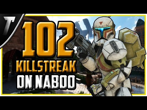 Star Wars Battlefront 2 Clone Commando 104 Killstreak (Naboo)