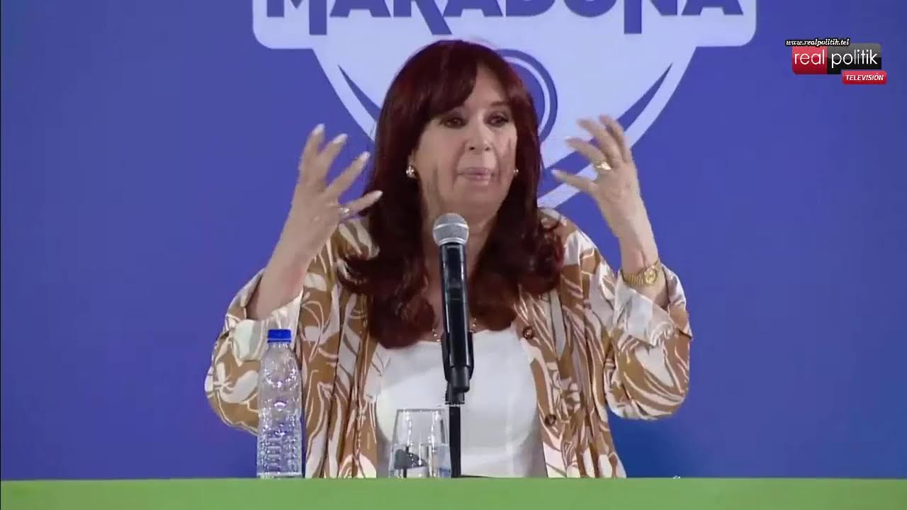 CFK reapareció en Avellaneda: "Ni renunciamiento ni autoexclusión, proscripción"