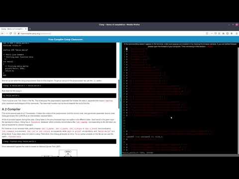 FreeCompilerCamp.org - Clang tutorial - Basics of compilation