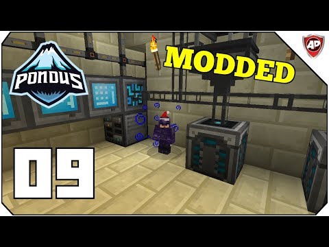 Modded Pondus: Episode 09 - Teleport-helvede og 1 blok høj