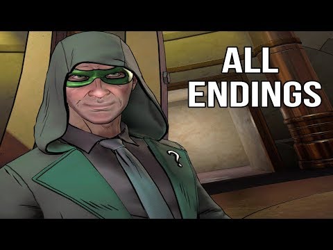 Batman Telltale Season 2 Episode 1 - All Endings (Ending 1 + Ending 2)