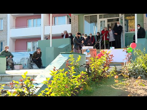 Музыкальный центр подарили профсоюзы дому-интернату «Шубино» видео