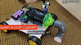 Smart Vacuum Cleaner Robot Using Arduino With Remote Control + VoiceControl + Ultrasonic Sensor