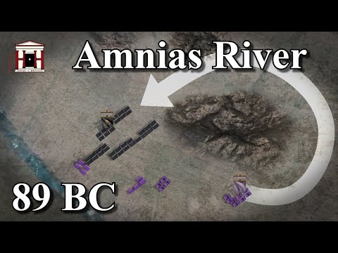 The Battle of River Amnias, 89 BC ⚔️ | First Mithridatic War