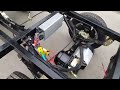 4 Wheel 3kw Electric Motor Driving Chassis