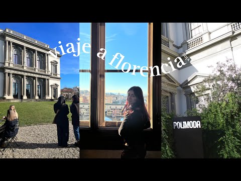 Vlog Florencia | Curso en Polimoda, explorando la ciudad, Gucci Garden
