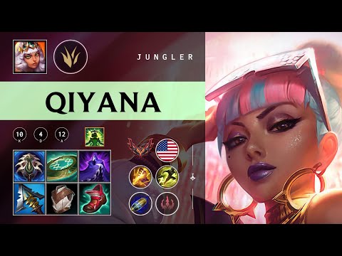 Qiyana Jungle vs Nocturne - NA Grandmaster Patch 26.03