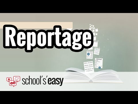 Reportage - Characteristics - Differentiating text types