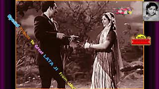 MOHAMMED RAFI & LATA JI~Film~DULARI~{1949}~Mil Mil
