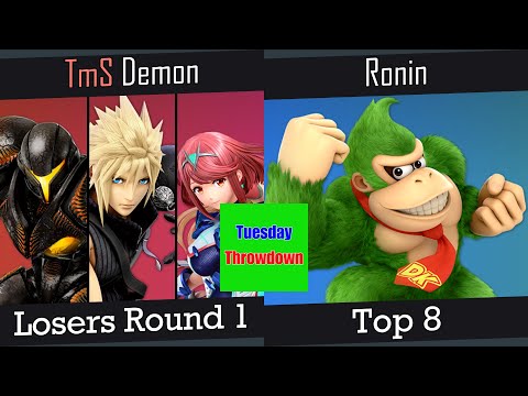 Tuesday Throwdown #5 Top 8 Losers Round 1- TmS | Demon vs Ronin