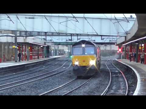 66305/66433 6c53 Crewe - Sellafield flask, Sat. 4th February 2017