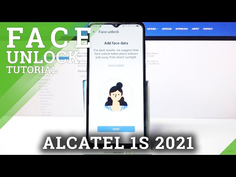 How to Add Face Unlock on ALCATEL 1S 2021 – Face Recognition Option