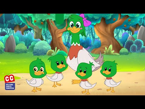 Todos Los Patitos Se Fueron A Nadar, Canción Infantil - Mundo Canticuentos