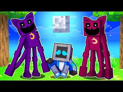 Adopted by a Mutant Cat in Minecraft?! 🤯
