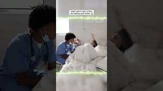 Piper gave Capri a kiss for taking care of her