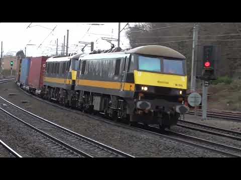90026/90020 4z25 Mossend Yard - Daventry Modal, Sat. 17th December 2022