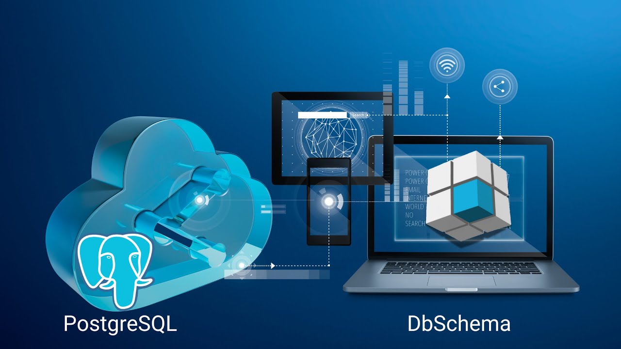 Connect and Design with PostgreSQL Database in DbSchema