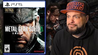 Metal Gear Solid Delta Has Unreal Engine 5 Problems....