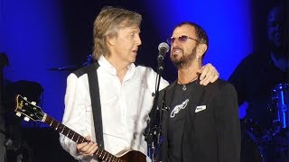 Ringo Starr Makes Surprise Appearance at Paul McCartney&#39;s Dodger Stadium Concert