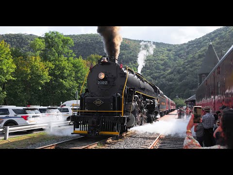 Charming Pennsylvania Town with Historic Trains 4K HDR