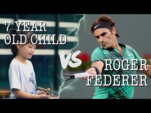 How Federer Lost to a 7 Year Old in Table Tennis