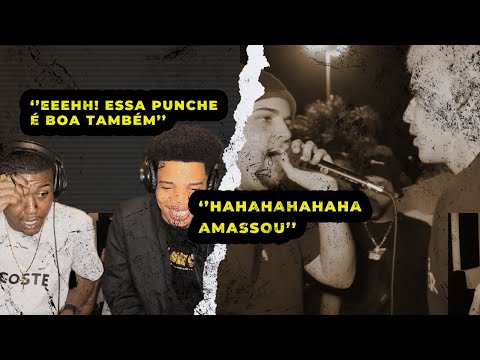 Jhony & Neo REACT - MELHORES RIMAS NO MESMO BEAT🔥🎶