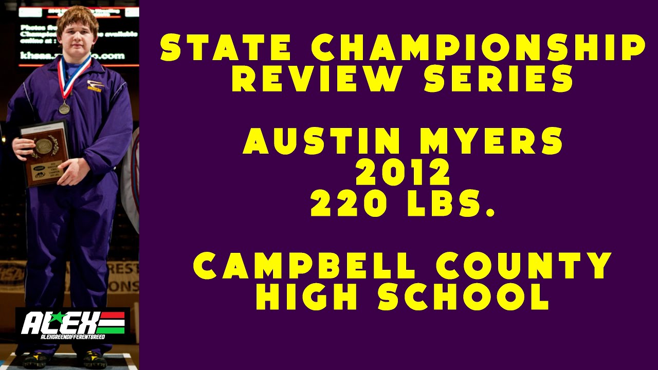 State Wrestling Championship match review w/ Austin Myers (Campbell County; 2012 220 lbs.)