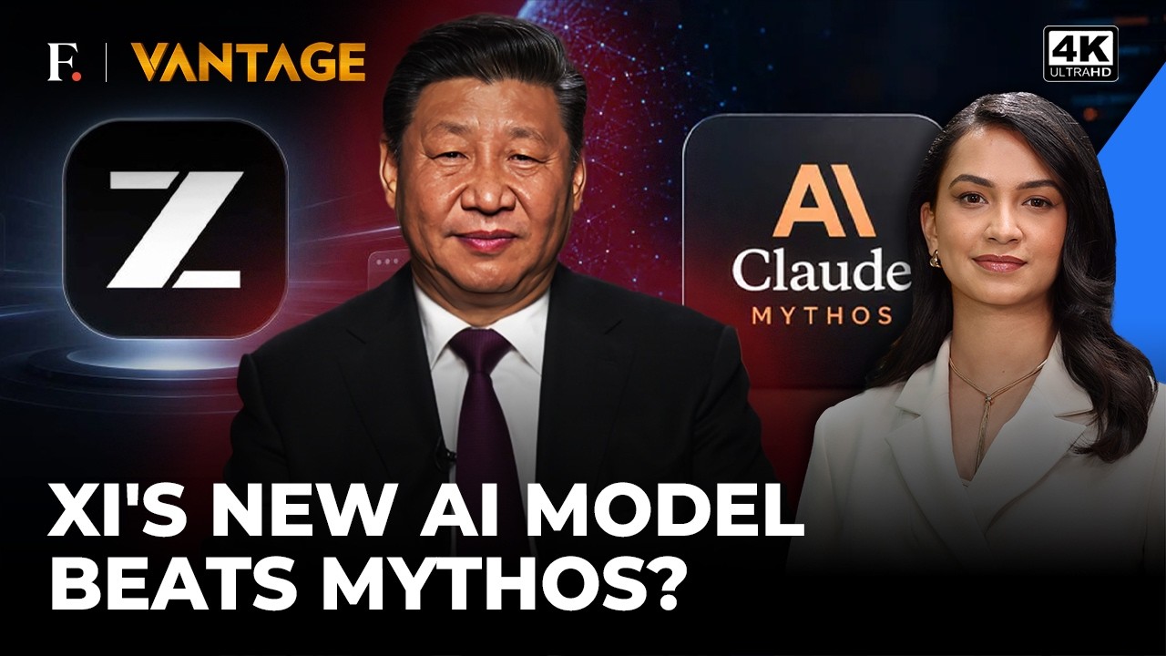 Xi’s China AI Model Challenges Trump’s US Lead, Takes On Anthropic’s Mythos | Vantage on Firstpost