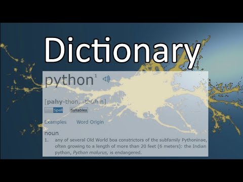 The Dictionary Type Python Tutorial 8