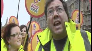 ECPAT UK The Body Shop parliament march
