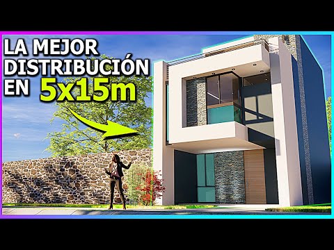 Video del proyecto House Plans 5 x 15