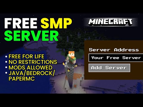 Minecraft SMP Server Free for Life! (Step-by-Step Guide)