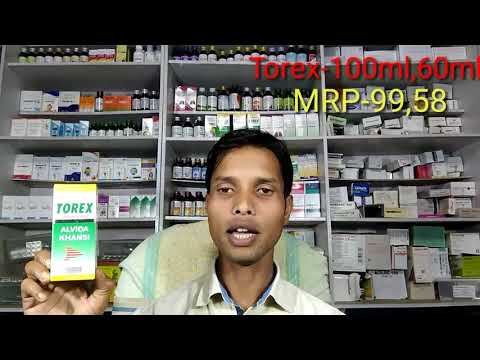 Torex cough syrup benefits