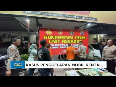 POLSEK MEDAN TEMBUNG BERHASIL MENGUNGKAP KASUS PENGGELAPAN MOBIL RENTAL