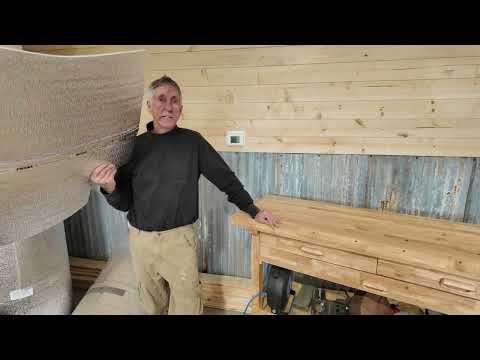 Insulating the Workshop. And Why We Chose Prodex Over Wool!