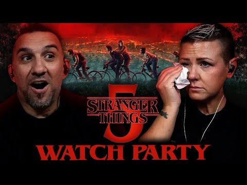 🔴STRANGER THINGS SEASON 5 EPISODE 8 Finale Watch Party | Reaction & Review