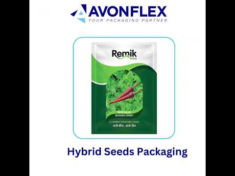 Printed Laminated Seeds Packaging Pouch