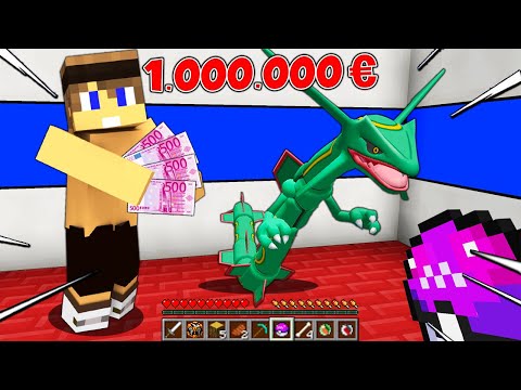 COMPRO UN POKEMON LEGGENDARIO PER 1.000.000 DI EURO!! - Minecraft ITA