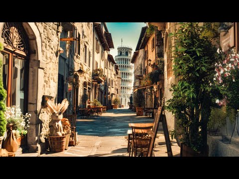 The Leaning Tower in Pisa 🇮🇹 4K Walking Tour – Icon of Italy