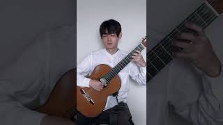 An introspective time. #guitar #bach #classicalmusic #shorts