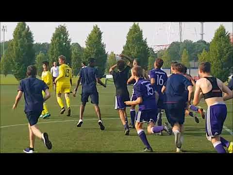 Andonline U15 PO1 Standard - Anderlecht Atmosphere after the game