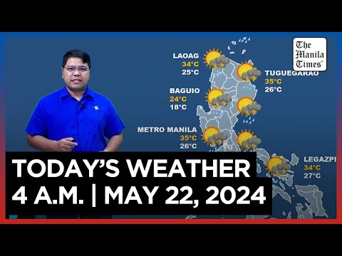 Today's Weather, 4 A.M. May 22, 2024