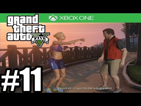 Grand Theft Auto V GTA V ( Xbox One ) - First Person Walkthrough Gameplay Part 11  [ HD ]