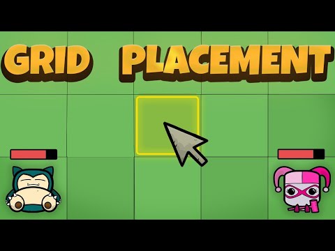 Grid-Based Placement Using Code Using Godot 4.0!