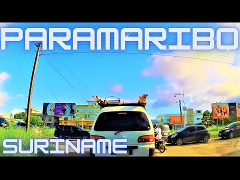 Paramaribo Suriname Driving Road