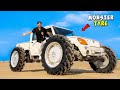 I Put Tractor Tyre On Car Full 4x4 Offroading