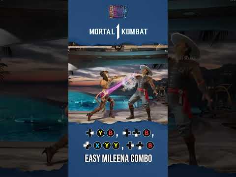 Easy Mileena Combo🎮 #mortalkombat #mileena
