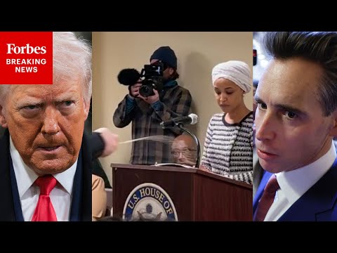 Josh Hawley Asked Point Blank About Trump Calling Attack On Ilhan Omar Staged